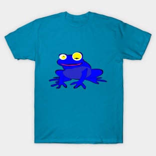 Blue frog T-Shirt